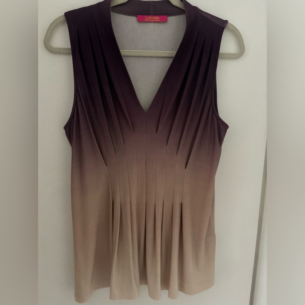 NWOT CATHERINE Malandrino Blouse. Size M/L